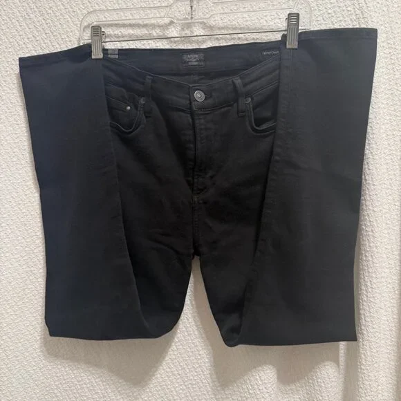 Citizens of Humanity Rocket crop high rise skinny jeans Black Size 29 - Picture 7 of 9